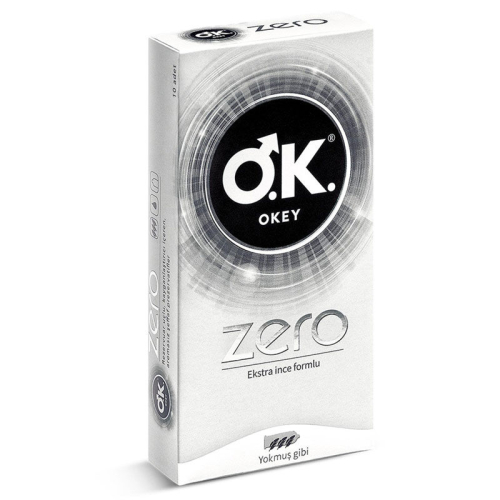 Okey Zero Ekstra İnce Formlu Prezervatif 10 adet - Okey