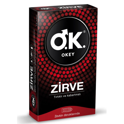 Okey Zirve Prezervatif 10 Adet - Okey