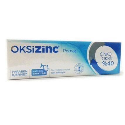 Oksizinc %40 Çinko Oksit Pomat 100gr - Oksizinc