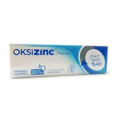 Oksizinc % 40 Çinko Oksit Pomat 40 gr. - Oksizinc