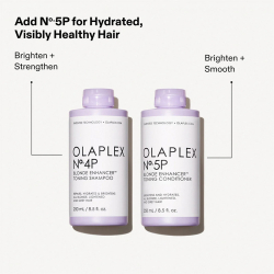 Olaplex No 4P Blonde Enhancer Toning Shampoo 1000 ml - 4