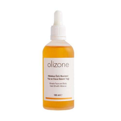 Olizone Hibiskus Özlü Mucizevi Yüz ve Vücut Bakım Yağı 100 ml - Olizone