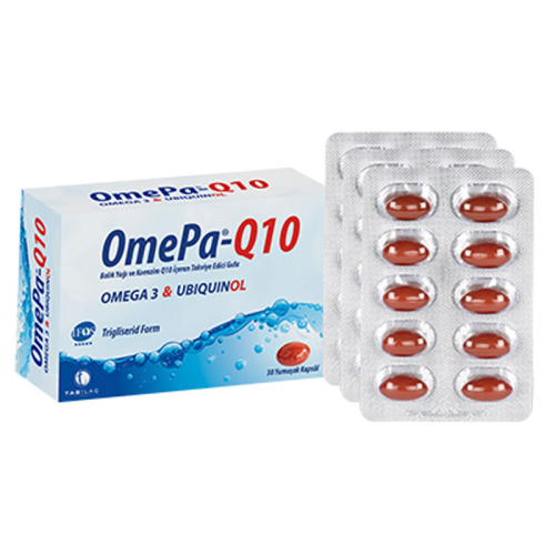 Omepa-Q10 Omega3 Ubiquinol 30 Kapsül - TAB İlaç Sanayi A.Ş