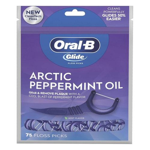 Oral-B Glide Arctic Peppermint O Çatal Diş İpi Kürdanlı 75 Adet - Oral-b