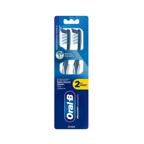 Oral-B Pro Expert Advanced Diş Fırçası 2'li - Oral-b