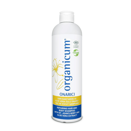 Organicum Aloe Vera ve Sarı Kantaronlu Şampuan 350 ml - Organicum