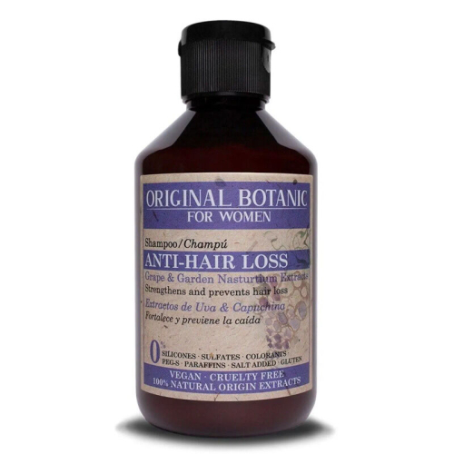 Original Botanic Anti Hair Loss Dökülme Karşıtı Vegan Şampuan Kadın 250 ml - Original Botanic