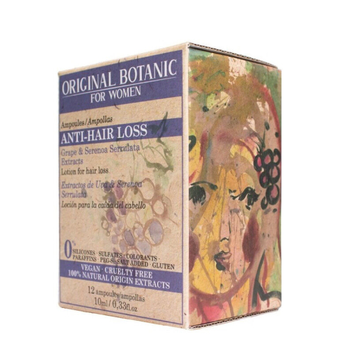 Original Botanic Dökülme Karşıtı Vegan Ampul Kadın 12x10 ml - Original Botanic