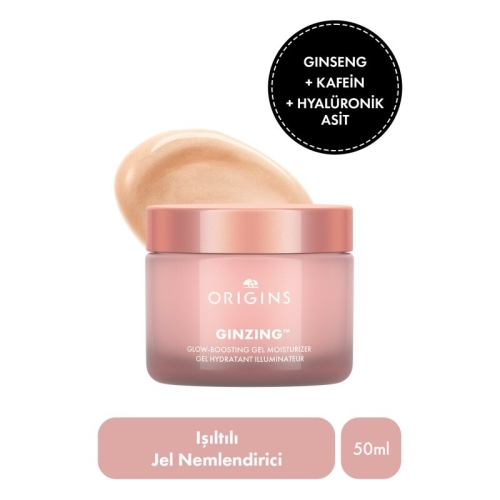Origins Ginzing Işıltılı Jel Nemlendirici - Pearl 50 ml - 2
