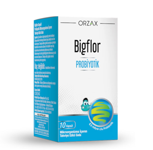 Orzax Bigflor Probiyotik 30 Kapsül - Orzax