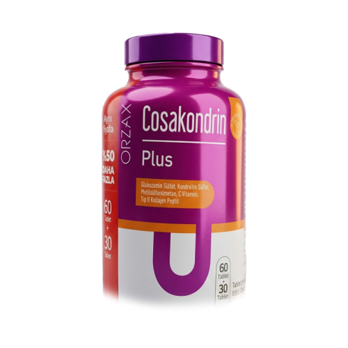 Orzax Cosakondrin Plus Takviye Edici Gıda 60+30 Tablet - Orzax