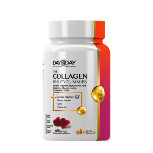 Day2Day The Collagen Beauty Gummies 60 Gummies Çiğnenebilir Tablet - Day2Day