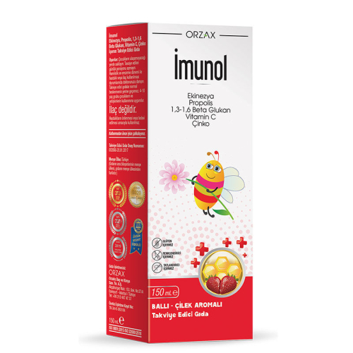 Orzax Imunol Sıvı Form 150 ml - Orzax