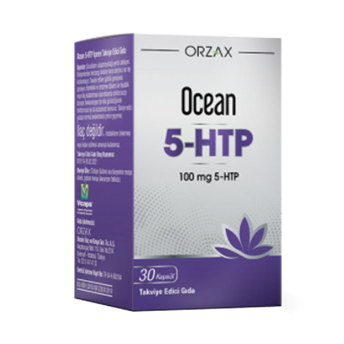 Orzax Ocean 5-HTP Takviye Edici Gıda 30 Kapsül - Orzax
