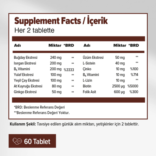 Orzax Ocean Capillus Women 60 Tablet - 2