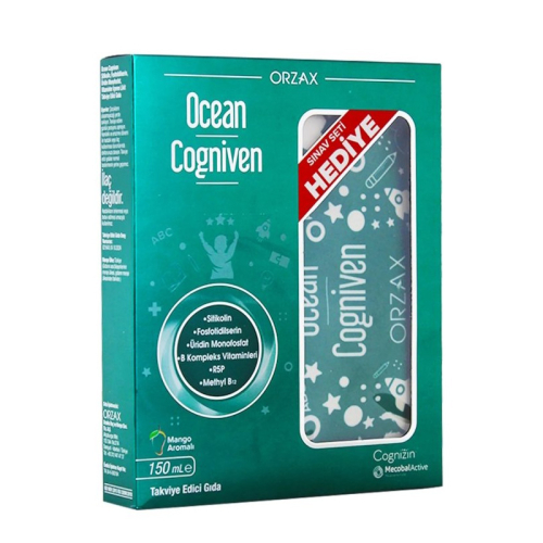 Orzax Ocean Cogniven Mango Aromalı 150 ml Sınav Seti Hediye - Orzax