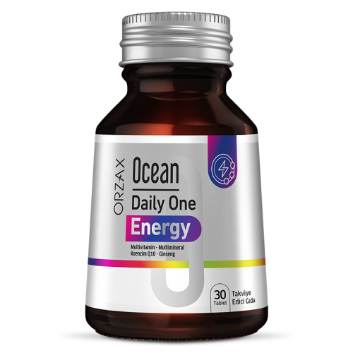 Orzax Ocean Daily One Energy 30 Tablet - Takviye Edici Gıda - Orzax