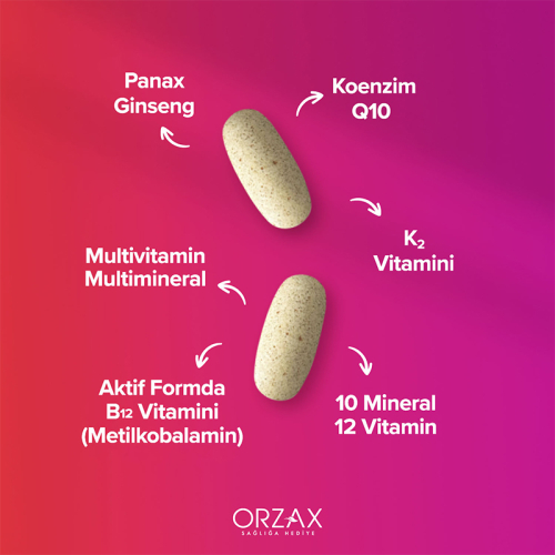 Orzax Ocean Daily One Energy 30 Tablet - Takviye Edici Gıda - 3