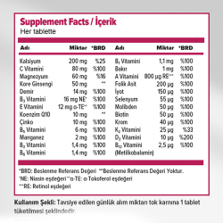 Orzax Ocean Daily One Energy 30 Tablet - Takviye Edici Gıda - 4