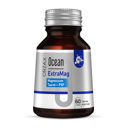 Orzax Ocean ExtraMag Magnezyum Taurat+P5P Takviye Edici Gıda 60 Tablet - 1
