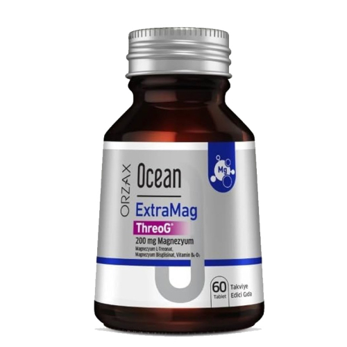 Orzax Ocean ExtraMag Threog Takviye Edici Gıda 60 Tablet - Orzax