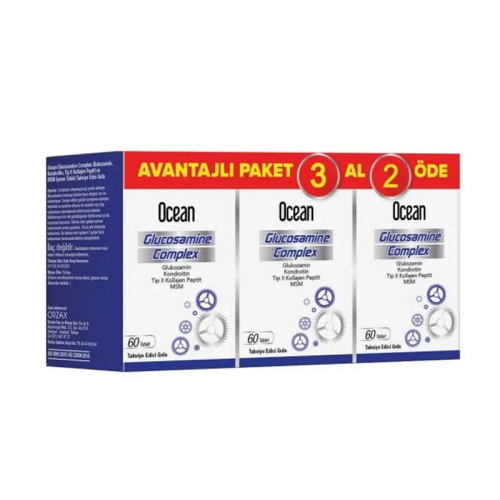 Orzax Ocean Glukozamin Kompleks Avantajlı Paket 3 AL 2 ÖDE - Orzax