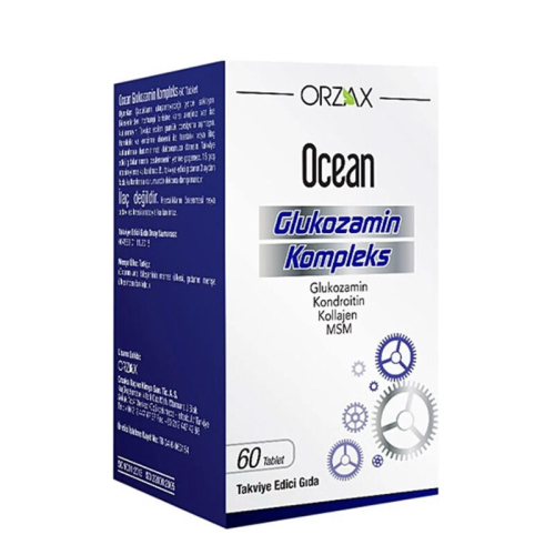 Orzax Ocean Glukozamin Komplex Takviye Edici Gıda 60 Tablet - Orzax