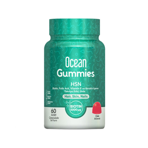 Orzax Ocean Gummies HSN Takviye Edici Gıda 60 Adet Çiğnenebilir Jel Form - Orzax