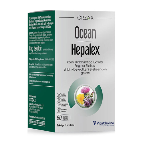 Orzax Ocean Hepalex 60 Yumuşak Kapsül - 1