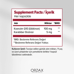 Orzax Ocean Koenzim Q10 30 Kapsül - 2
