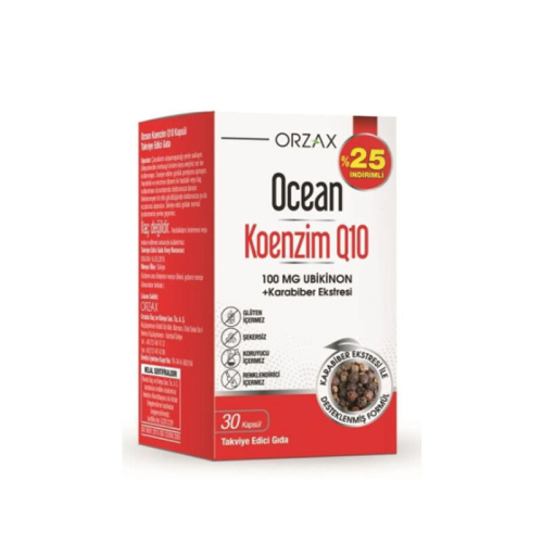 Orzax Ocean Koenzim Q10 30 Kapsül - 1