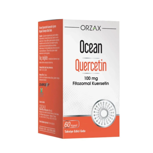 Orzax Ocean Quercetin 100 mg 60 Kapsül - Orzax