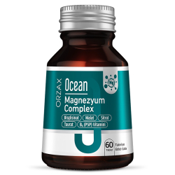 Orzax Ocean Magnezyum Complex Takviye Edici Gıda 60 Tablet - 1