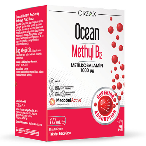 Orzax Ocean Methyl B12 10 ml - Orzax
