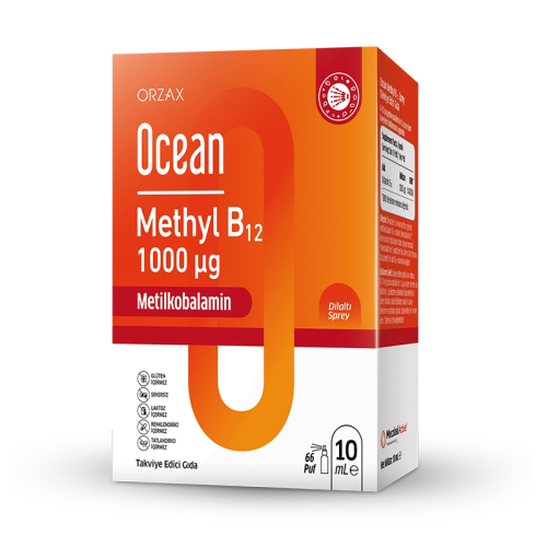 Orzax Ocean Methyl B12 Methylcobalamin 10 ml - Orzax