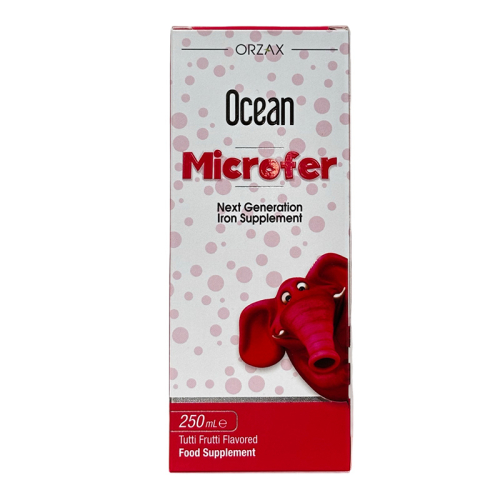 Orzax Ocean Microfer Lipozomal Demir Sıvı Takviye Edici Gıda 250 ml - Orzax
