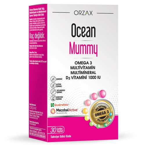Orzax Ocean Mummy 30 Softjel Kapsül - 1