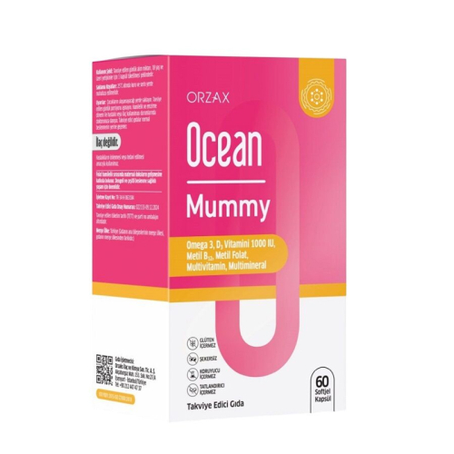 Orzax Ocean Mummy Takviye Edici Gıda 60 Kapsül - Orzax