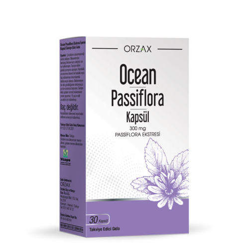 Orzax Ocean Passiflora 300 mg 30 Kapsül - 1