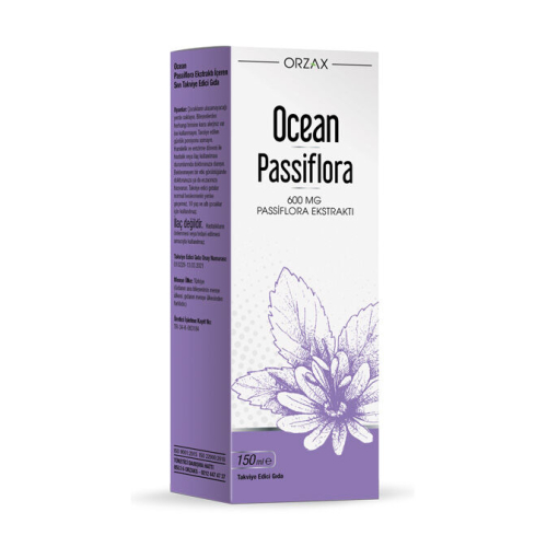 Orzax Ocean Passiflora Şurup 150 ml - Orzax