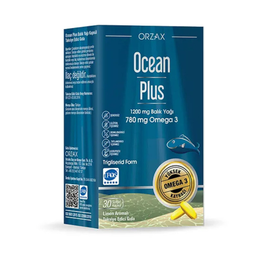 Orzax Ocean Plus 30 Kapsül - Orzax