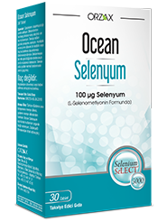 Orzax Ocean Selenyum Takviye Edici Gıda 30 Tablet - Orzax