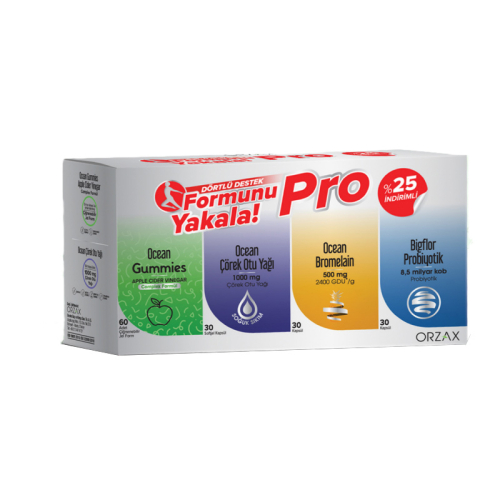 Orzax Ocean Dörtlü Destek Seti - Orzax