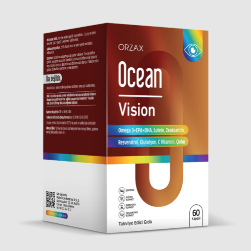 Orzax Ocean Vision Takviye Edici Gıda 60 Kapsül - Orzax