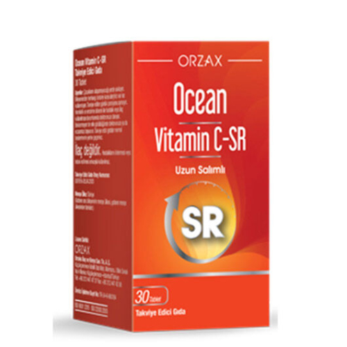 Orzax Ocean Vitamin C-SR 30 Tablet - Orzax