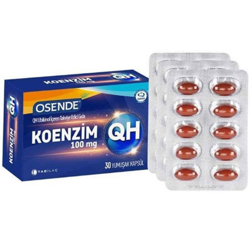 Osende Koenzim QH 30 Yumuşak Kapsül - TAB İlaç Sanayi A.Ş