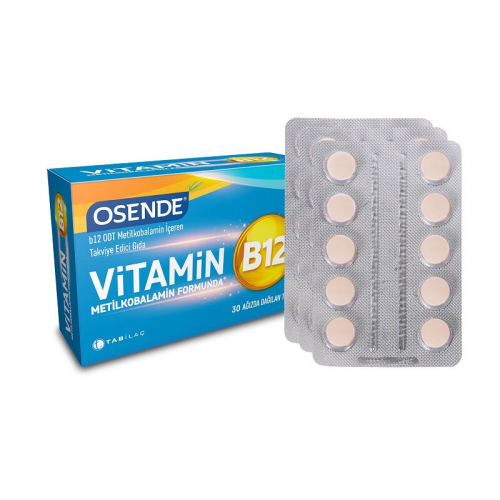 Osende Metilkobalamin B12 30 Tablet - TAB İlaç Sanayi A.Ş