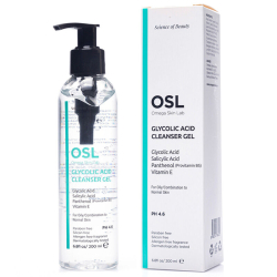 Osl Omega Skin Lab Glikolik Makyaj ve Yüz Temizleme Jeli 200 ml - 1