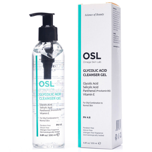 Osl Omega Skin Lab Glikolik Makyaj ve Yüz Temizleme Jeli 200 ml - 1