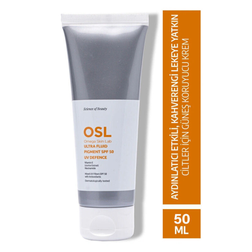 Osl Omega Skin Lab Ultra Fluid + Pigment SPF 50 UV Defence 50 ml - 1